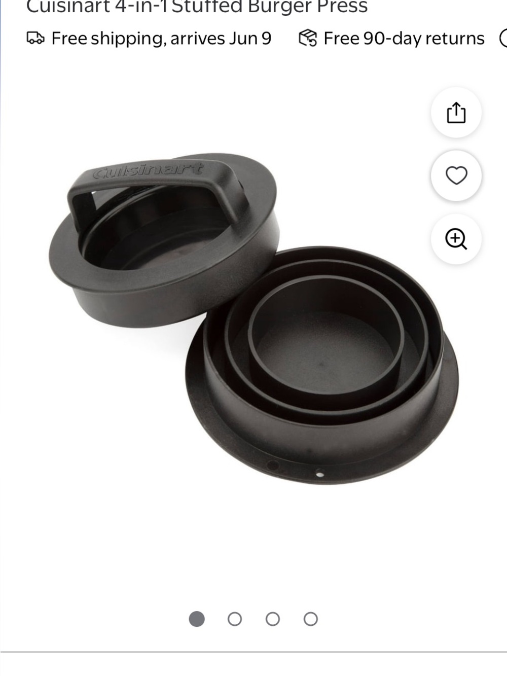 Cuisinart Burger Press
